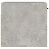 vidaXL Mobile a Parete Grigio Cemento 80x36,5x35 cm Legno Multistrato