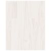 vidaXL Mobile Porta TV Bianco 70x33x42 cm in Legno Massello di Pino