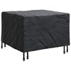 vidaXL Copertura per mobili 60 x 60 x 45 cm Tessuto Oxford 600D Nero