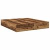 vidaXL Struttura letto con contenitore Legno vecchio 180 x 200 cm