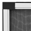 vidaXL Zanzariera Allungabile per Finestre Bianca (75-143)x50 cm
