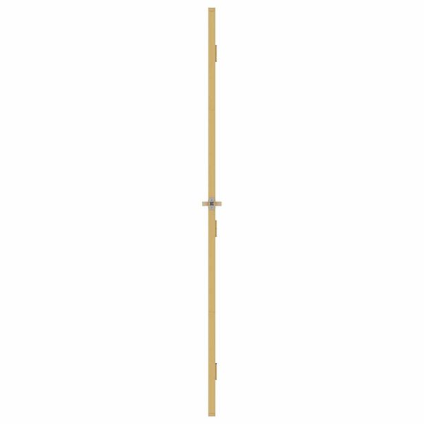 vidaXL Porta Interni Sottile Oro 93x201,5cm Vetro Temperato Alluminio