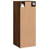 vidaXL Mobile a Parete Rovere Marrone 34,5x34x90 cm