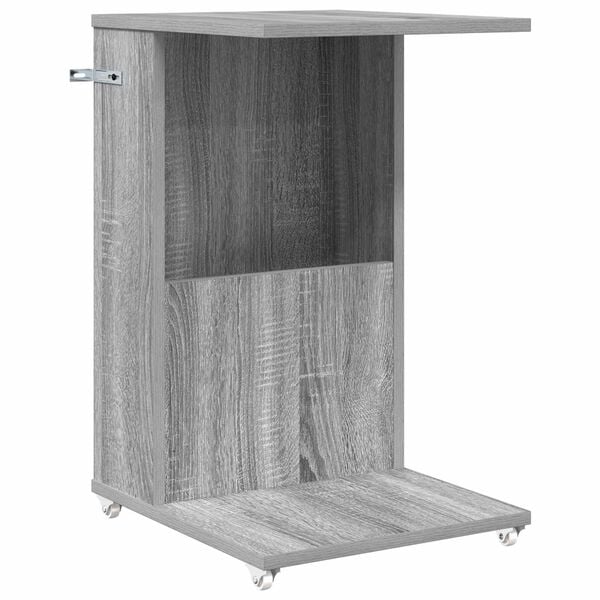 vidaXL Tavolo laterale Grigio Sonoma 40 x 35 x 60 cm Legno multistrato