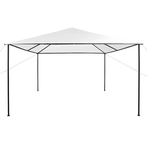vidaXL Gazebo da Giardino 4x4x3 m Bianco 180 g/m&sup2;