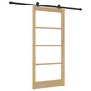 vidaXL Porta scorrevole ORKDAL Naturale 93 x 202 cm