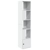 vidaXL Libreria Bianca 40x36x189 cm in Legno Multistrato