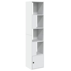 vidaXL Libreria Bianca 40x36x189 cm in Legno Multistrato