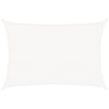 vidaXL Vela Parasole 160 g/m&sup2; Bianca 3,5x4,5 m in HDPE