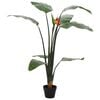 vidaXL Pianta Artificiale Strelitzia Verde 70 x 18 x 155 cm