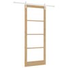 vidaXL Porta scorrevole ORKDAL Naturale 93 x 232 cm