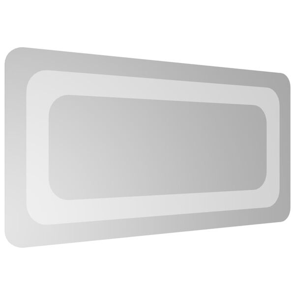 vidaXL Specchio da Bagno con Luci LED 20x40 cm