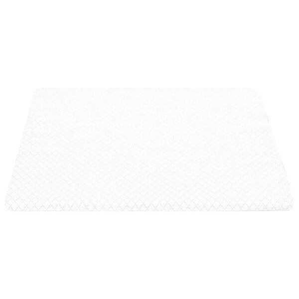 vidaXL Cuscino a Wedge Tinta unita Bianco 69 x 64 x 19 cm