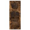 vidaXL Credenza Rovere fum&eacute; 40 x 35 x 100.5 cm Legno multistrato