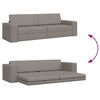 vidaXL Divano letto Talpa 245 x 78 x 77 cm Velluto