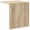 vidaXL Tavolino Rovere Sonoma 37 x 32 x 40 cm Legno multistrato