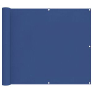vidaXL Schermo da balcone Blu 100 x 600 cm Tessuto Oxford