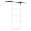 vidaXL Porta scorrevole Bianco 83 x 211 cm