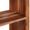 vidaXL Libreria Marrone 50 x 30 x 75 cm Legno massello di acacia