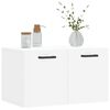 vidaXL Mobile a Parete Bianco 60x36,5x35 cm in Legno Multistrato
