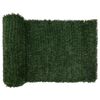 vidaXL Recinzione Artificiale Verde Scuro 1 x 4 m PVC e Acciaio