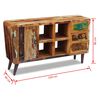 vidaXL Credenza in Legno Massello di Recupero 150x40x86 cm