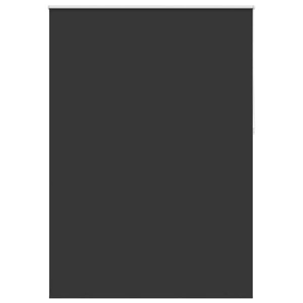 vidaXL Tenda a rullo oscurante 164,4x230 cm Tessuto Larghezza 160 cm nero