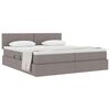 vidaXL Letto con Contenitore Talpa 180 x 200 cm Pelle Sintetica