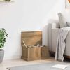 vidaXL Scatola Portaoggetti Rovere Artigianale 30x50x28 cm Multistrato