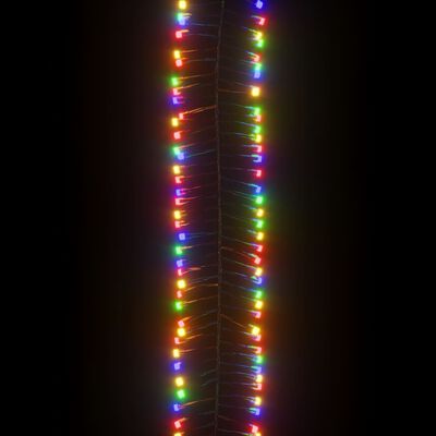 vidaXL Gruppo Stringa LED con 1000 Luci LED Multicolore 11 m in PVC