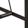 vidaXL Tavolino da Bar 110x55x107cm Legno Massello di Acacia e Ferro