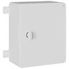 vidaXL Armadio di Controllo Grigio 32 x 13 x 30 cm Plastica ABS