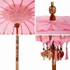 vidaXL Parasol Balinese Rosa 215 x 215 x 260 cm