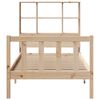 vidaXL Letto Libreria senza Materasso 90x200 cm Legno Massello Pino