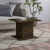 vidaXL Tavolino Salotto Rovere Fumo 55,5x55,5x40cm Legno Multistrato
