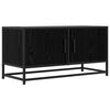 vidaXL Mobile TV 80 x 34,5 x 40 cm Rovere Nero Legno ingegnerizzato