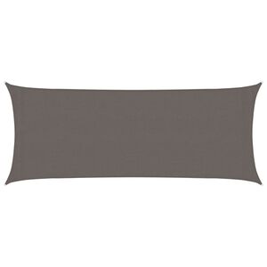 vidaXL Vela Parasole 160 g/m&sup2; Antracite 2x4,5 m in HDPE