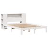 vidaXL Letto Libreria senza Materasso Bianco 160x200 cm Legno di Pino