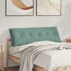 vidaXL Cuscino per Schiena Verde Mare 140 x 50 cm Tessuto in Cords