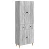 vidaXL Set di armadi 2 pcs 66 x 34,5 x 90 cm Legno ingegnerizzato