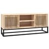 vidaXL Mobile Porta TV 105x30x45 cm in Legno Multistrato e Ferro