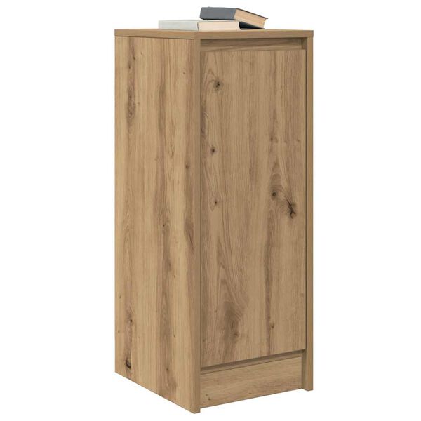 vidaXL Credenza Rovere Artigianale 29,5x34x76 cm in Legno Multistrato