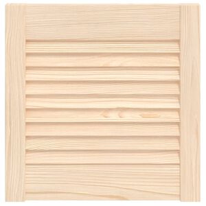 vidaXL Anta con Design a Lamelle 39,5x39,4 cm in Legno di Pino