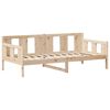 vidaXL Set Dormeuse e Panca con Tetto 90x190cm Legno Massello di Pino