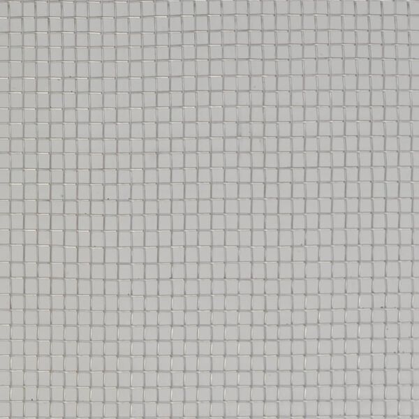 vidaXL Recinzione in Rete in Acciaio Inossidabile 100x500 cm Argento