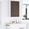 vidaXL Mobile da cucina con lo scaffale Rovere Marrone 50 x 31 x 80 cm