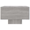 vidaXL Tavolino Salotto Grigio Sonoma 100x49,5x31 cm Legno Multistrato