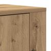 vidaXL Highboard rovere artigianale 80 x 33 x 150 cm Legno multistrato