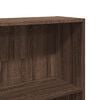 vidaXL Libreria Rovere Marrone 80x24x176 cm in Legno Multistrato