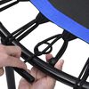 vidaXL Trampolino da Fitness con Manico e Tappetino di Sicurezza 102cm